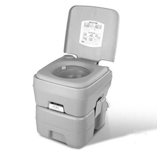 20L Outdoor Portable Camping Toilet 50 Flush.