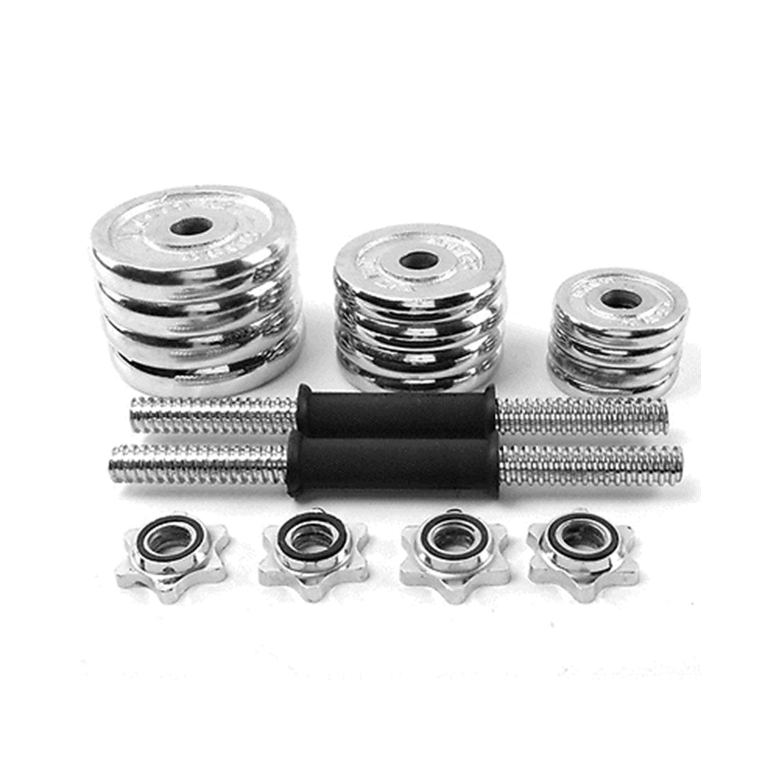 20KG York Dumbbell Set Weight Dumbbells Home Gym Fitness BarBell w/ Case.