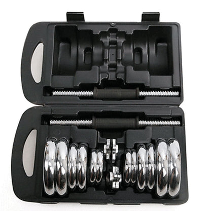 20KG York Dumbbell Set Weight Dumbbells Home Gym Fitness BarBell w/ Case.