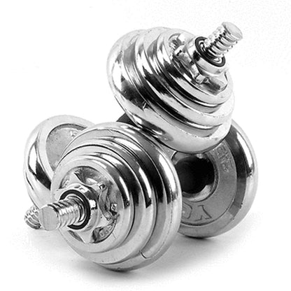 20KG York Dumbbell Set Weight Dumbbells Home Gym Fitness BarBell w/ Case.