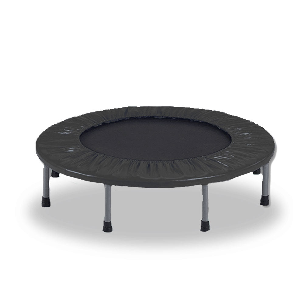 40" Mini Trampoline Jogger Rebounder Home Gym Workout Fitness Black.