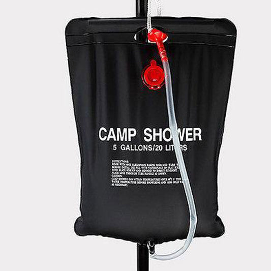 Pop Up Portable Privacy Shower room Tent &20L Outdoor Camping Water Bag Camp Set - green.