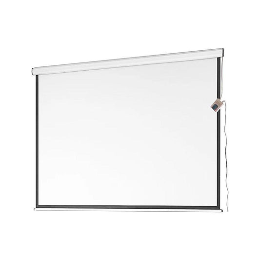 100" Electric Motorised Projector Screen TV +Remote.