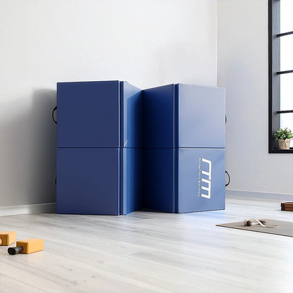 Folding Blue Exercise Mat â Gymnastics, Martial Arts, Yoga, Karate & Judo Training.