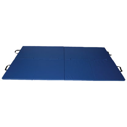 Folding Blue Exercise Mat â Gymnastics, Martial Arts, Yoga, Karate & Judo Training.