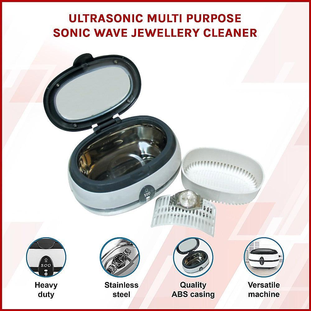 Ultrasonic Multi Purpose Sonic Wave Jewellery Cleaner.