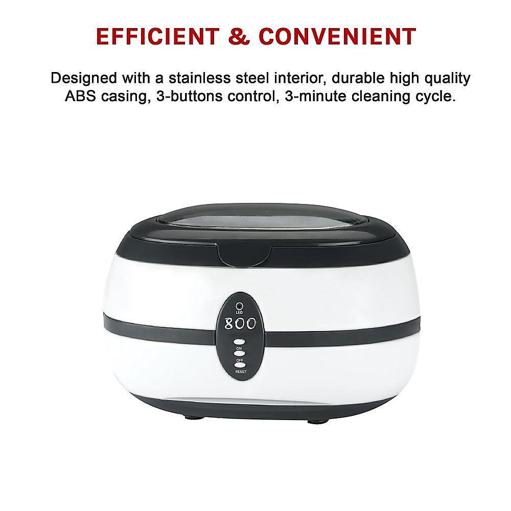 Ultrasonic Multi Purpose Sonic Wave Jewellery Cleaner.