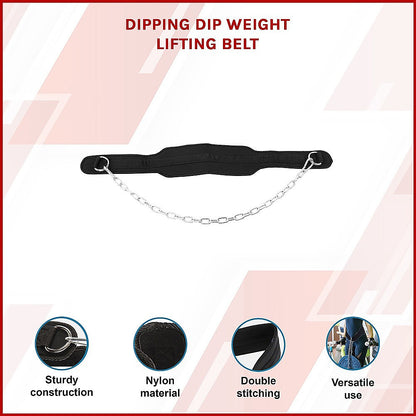 Dipping Dip Weight Lifting Belt.