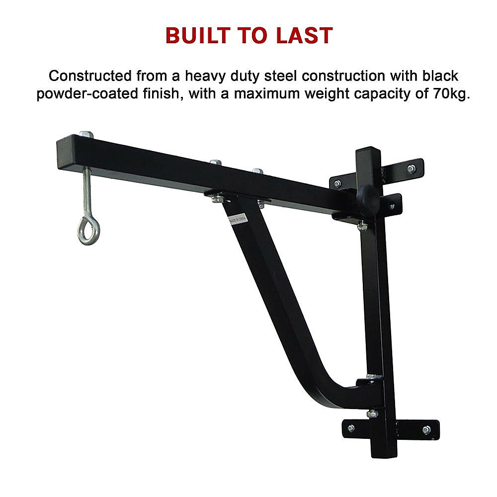 Boxing Punching Bag Wall Pivot Rack â Swivel Mount for Home Gym.