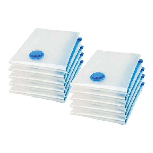 10X Jumbo Vacuum Storage Bags â Space Saver Seal Bags for Clothes, Bedding, Blankets & Travel Organisation.