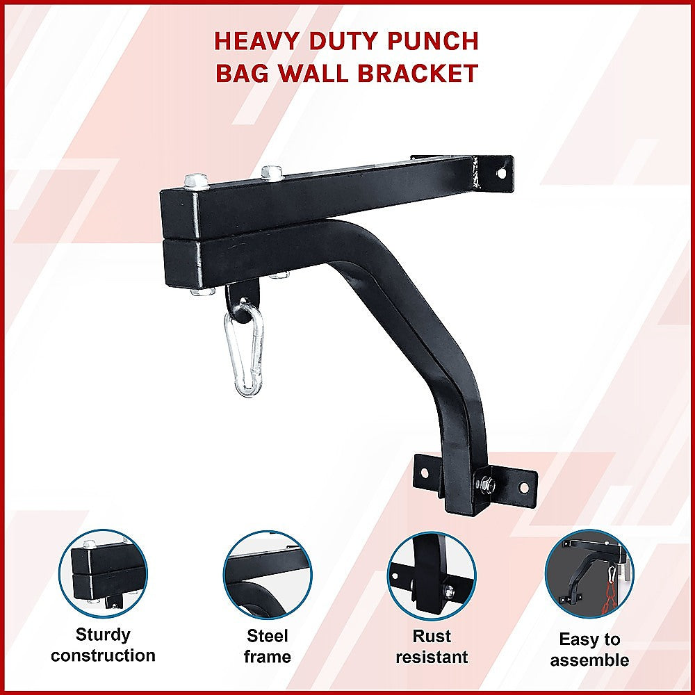 Heavy Duty Punch Bag Wall Bracket â Steel Boxing Bag Holder for Home Gym.