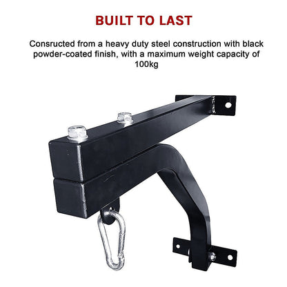 Heavy Duty Punch Bag Wall Bracket â Steel Boxing Bag Holder for Home Gym.