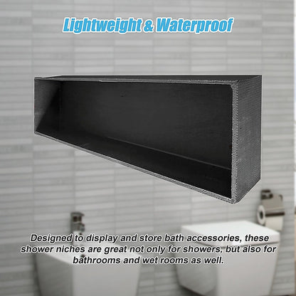 Shower Niche - 250 x 900 x 92mm Prefabricated Wall Bathroom Renovation.