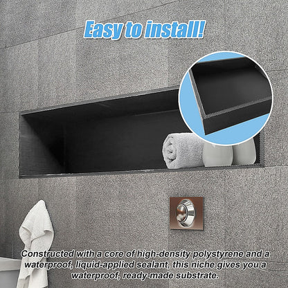 Shower Niche - 250 x 900 x 92mm Prefabricated Wall Bathroom Renovation.