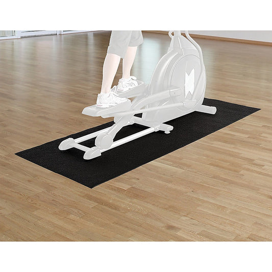 2m Gym Rubber Floor Mat Reduce Treadmill Vibration.