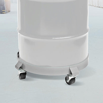 Drum Dolly 450kg 55 Gallon w Swivel Casters Heavy Duty Steel Frame Non Tipping.