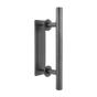 Carbon Steel Door Handle & Flush Pull Wood Door Gate Hardware 12"