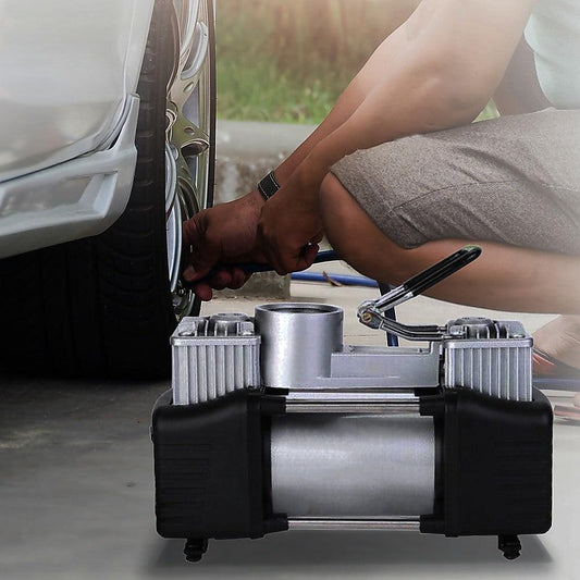 12V Car Air Compressor 4x4 Tyre Deflator 4wd Inflator Portable 85L/min.