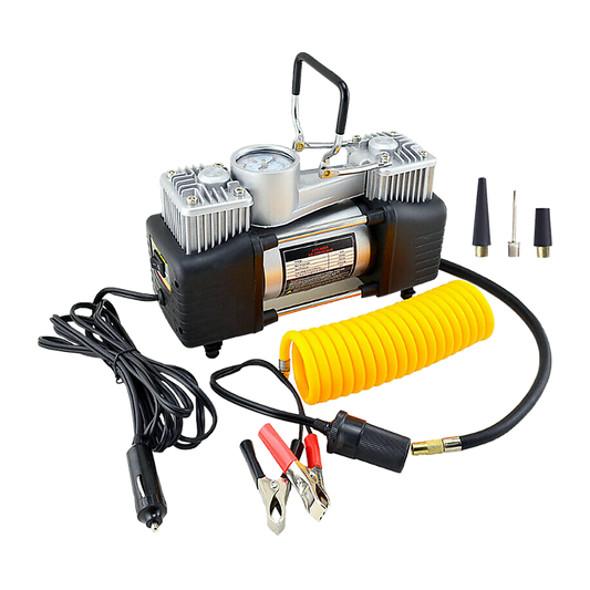 12V Car Air Compressor 4x4 Tyre Deflator 4wd Inflator Portable 85L/min.