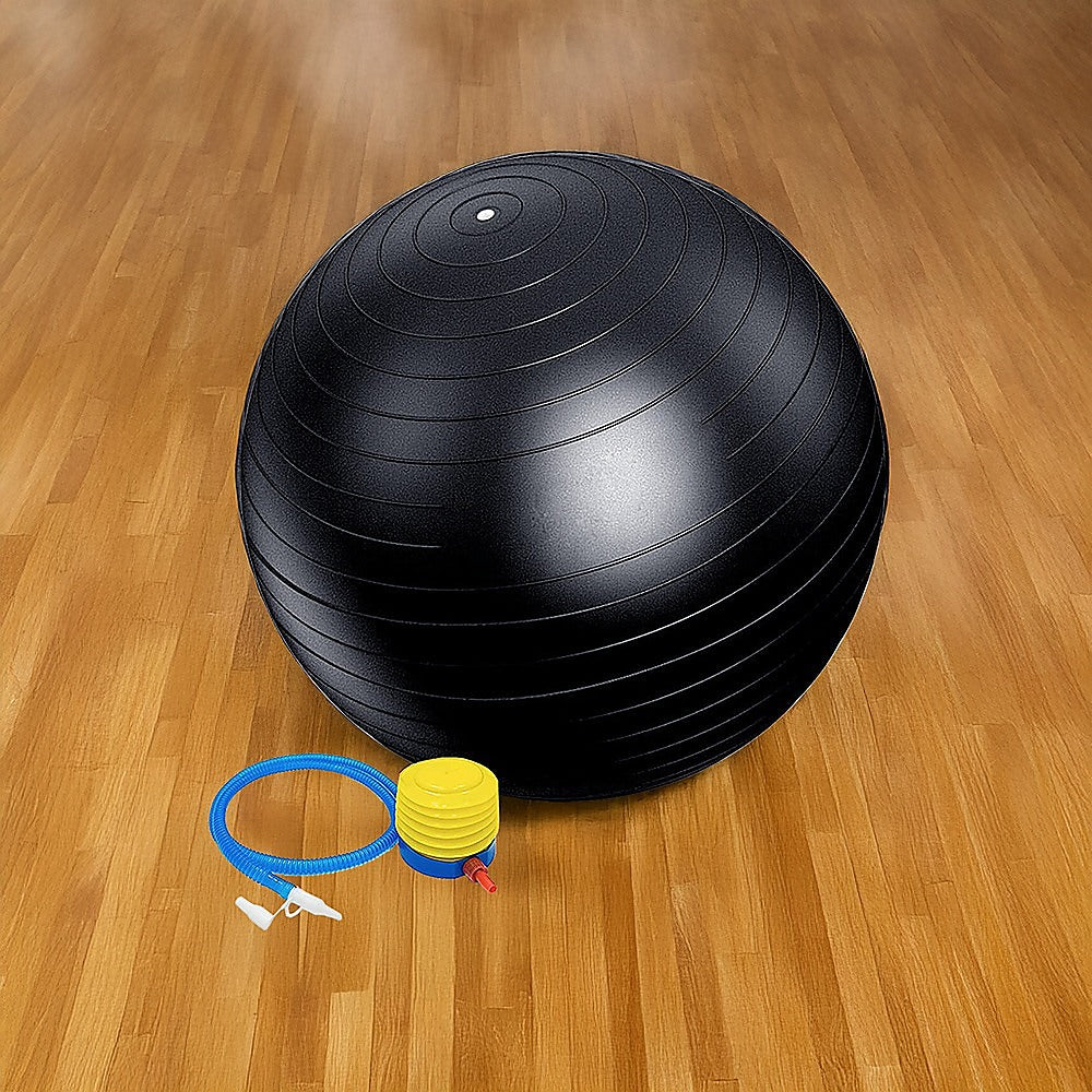 75cm Static Strength Exercise Stability Ball with Pump.