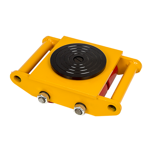 Heavy Duty Machine Dolly Skate Machinery Roller Mover Cargo Trolley 6T.