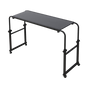 Overbed Table Work Laptop Desk with Wheels