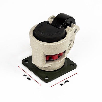 Leveling Casters Swivel Workbench Adjustable Wheel 1000KG Retractable 4PCS.