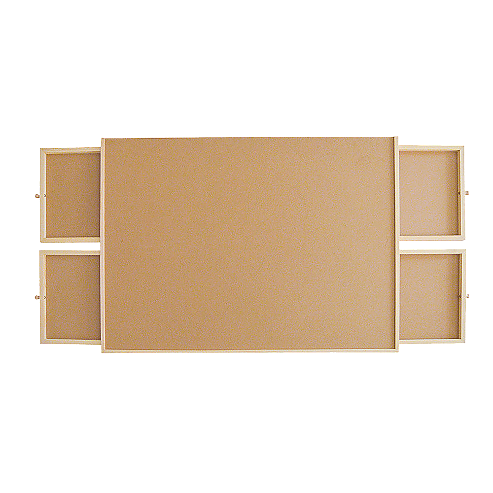 Wooden Jigsaw Puzzle Table Board Storage Table Tray Puzzle For Adult Kid.