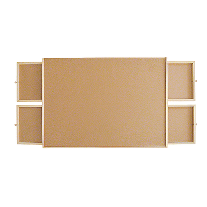 Wooden Jigsaw Puzzle Table Board Storage Table Tray Puzzle For Adult Kid.