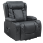 Lift Heated Leather Recliner Electric Massage Chair with USB port