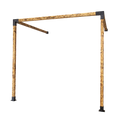 Roof Pergola Gazebo Shed Matte Black Steel Brackets DIY Kits