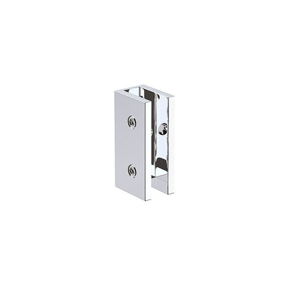 120x120cm Double Door Corner Shower Screen – Chrome U-Brackets, SS Hinges & Square Double Pull Handle
