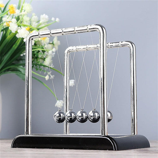 Newton's Cradle Steel Balance Small Pendulum Physics Science.