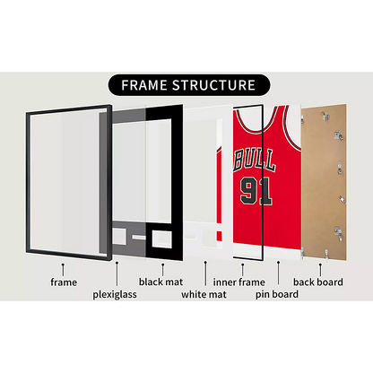 Frame Wall Decor Photo Souvenir Collect Display Case