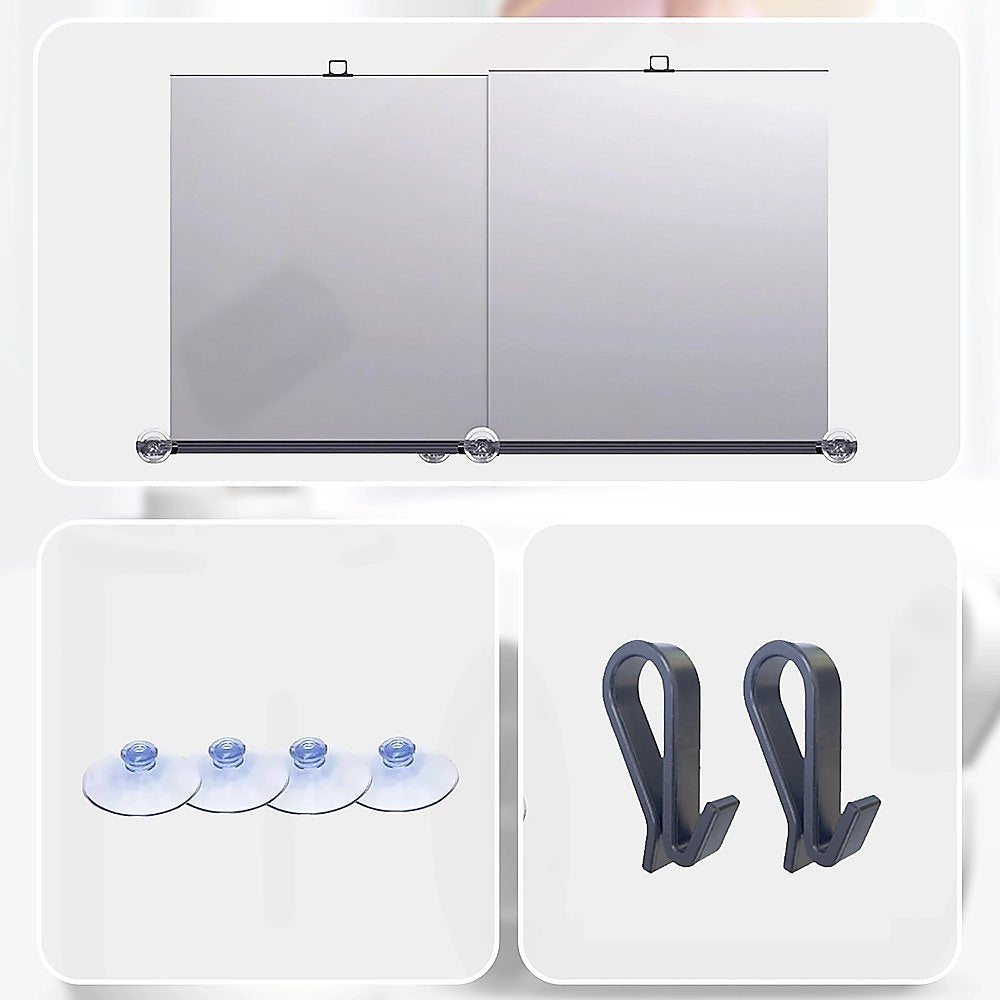 Retractable Sunshade for Car Windshield – UV Protection Window Cover