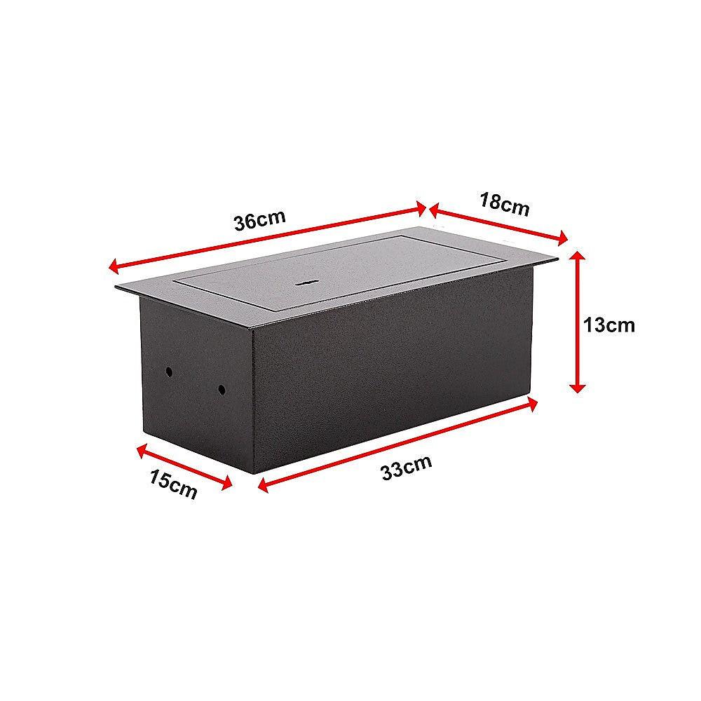 Underfloor Concealed Safe with Key â Heavy Duty Hidden Floor Security Box.