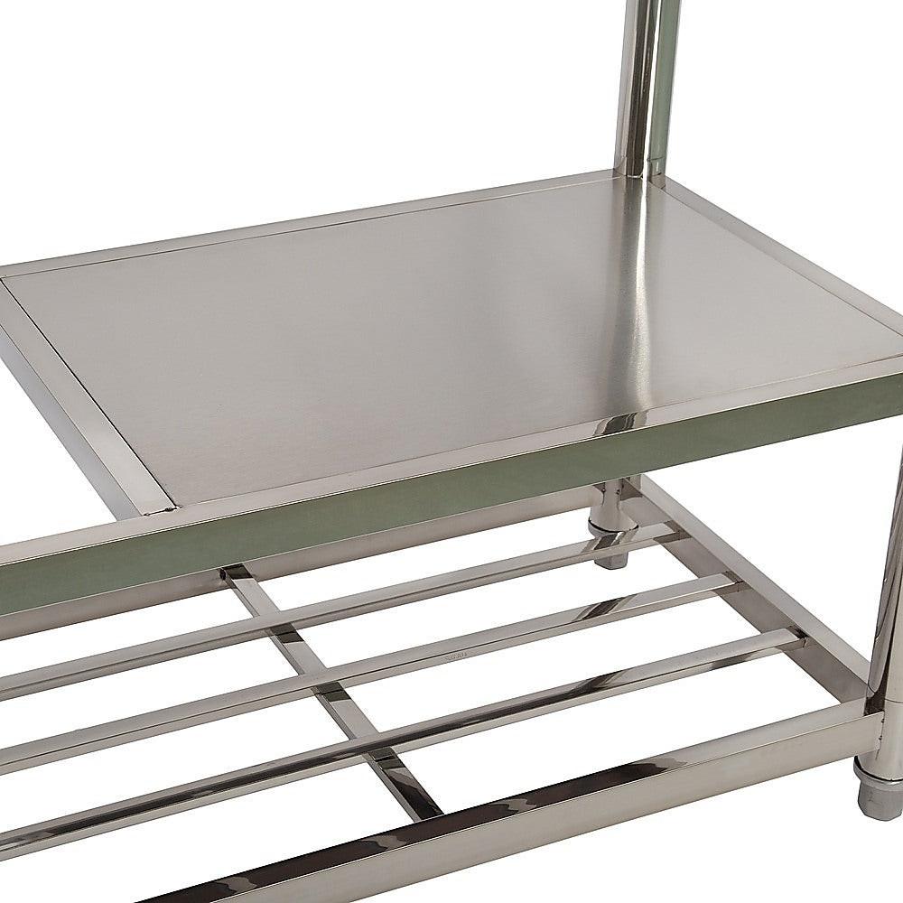 Freestanding Stainless Steel Kitchen Sink 120x50x79cm â Commercial Utility Wash Basin.