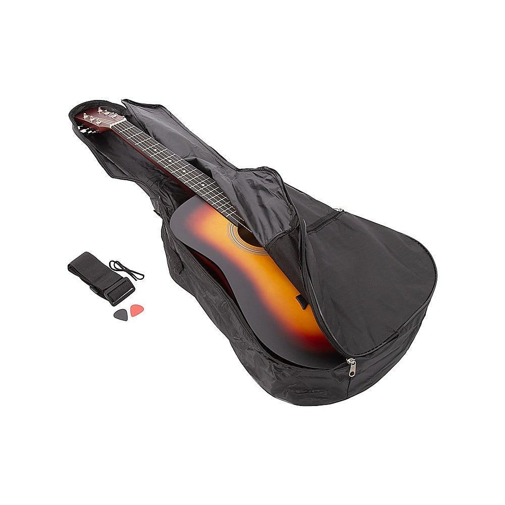 38" Full Size Acoustic Guitar â Beginner Wooden Guitar for Adults & Teens.
