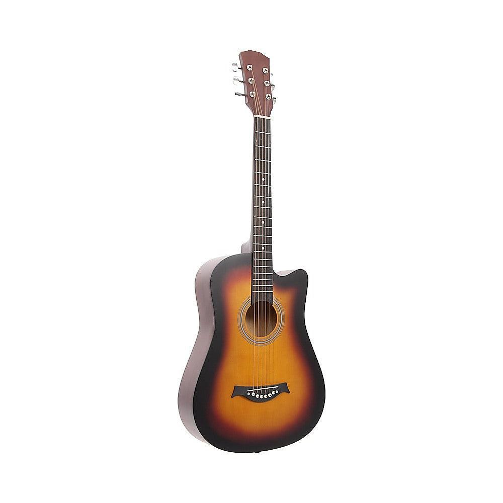 38" Full Size Acoustic Guitar â Beginner Wooden Guitar for Adults & Teens.