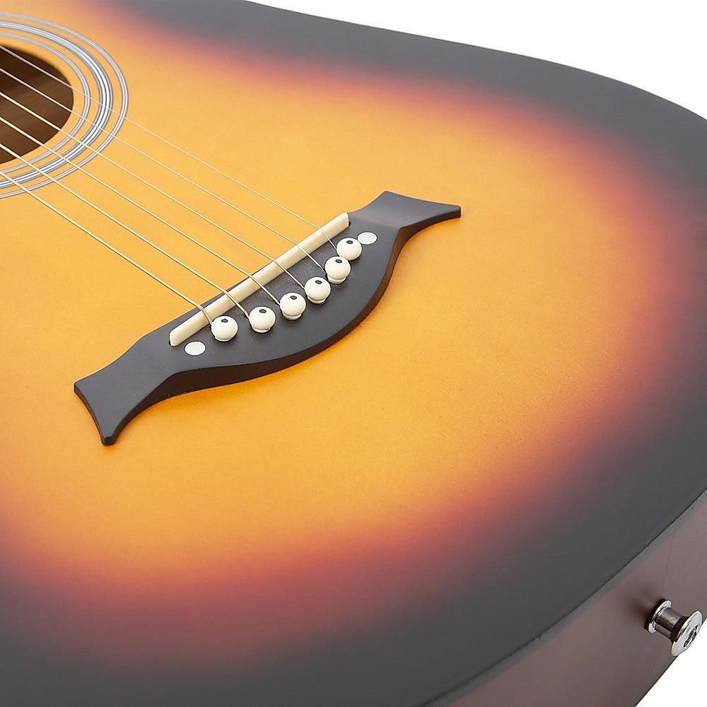 38" Full Size Acoustic Guitar â Beginner Wooden Guitar for Adults & Teens.