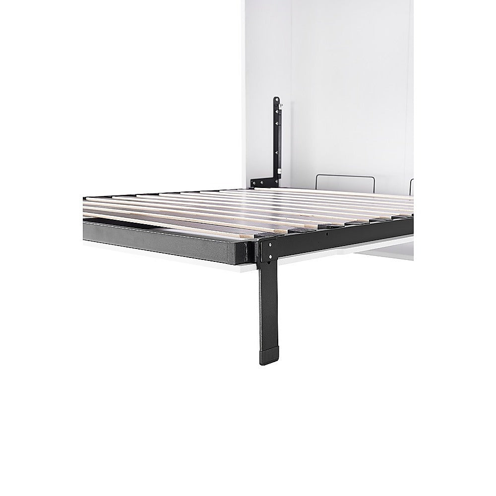 King-single DIY Wall Bed Hardware Kit with Silver handle – Frame & Mechanism for Custom Build