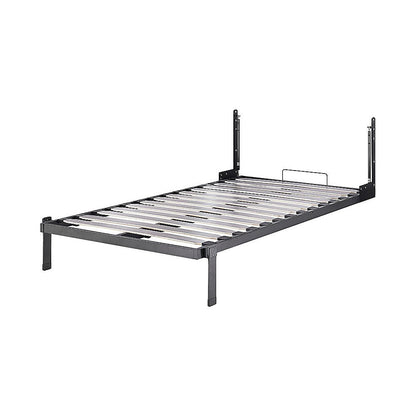 King-single DIY Wall Bed Hardware Kit with Silver handle – Frame & Mechanism for Custom Build