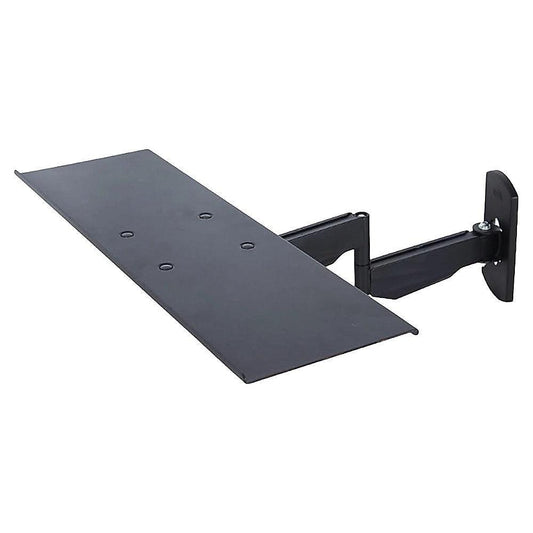 Wall Mount Keyboard Tray â Adjustable Folding Arm Workstation.