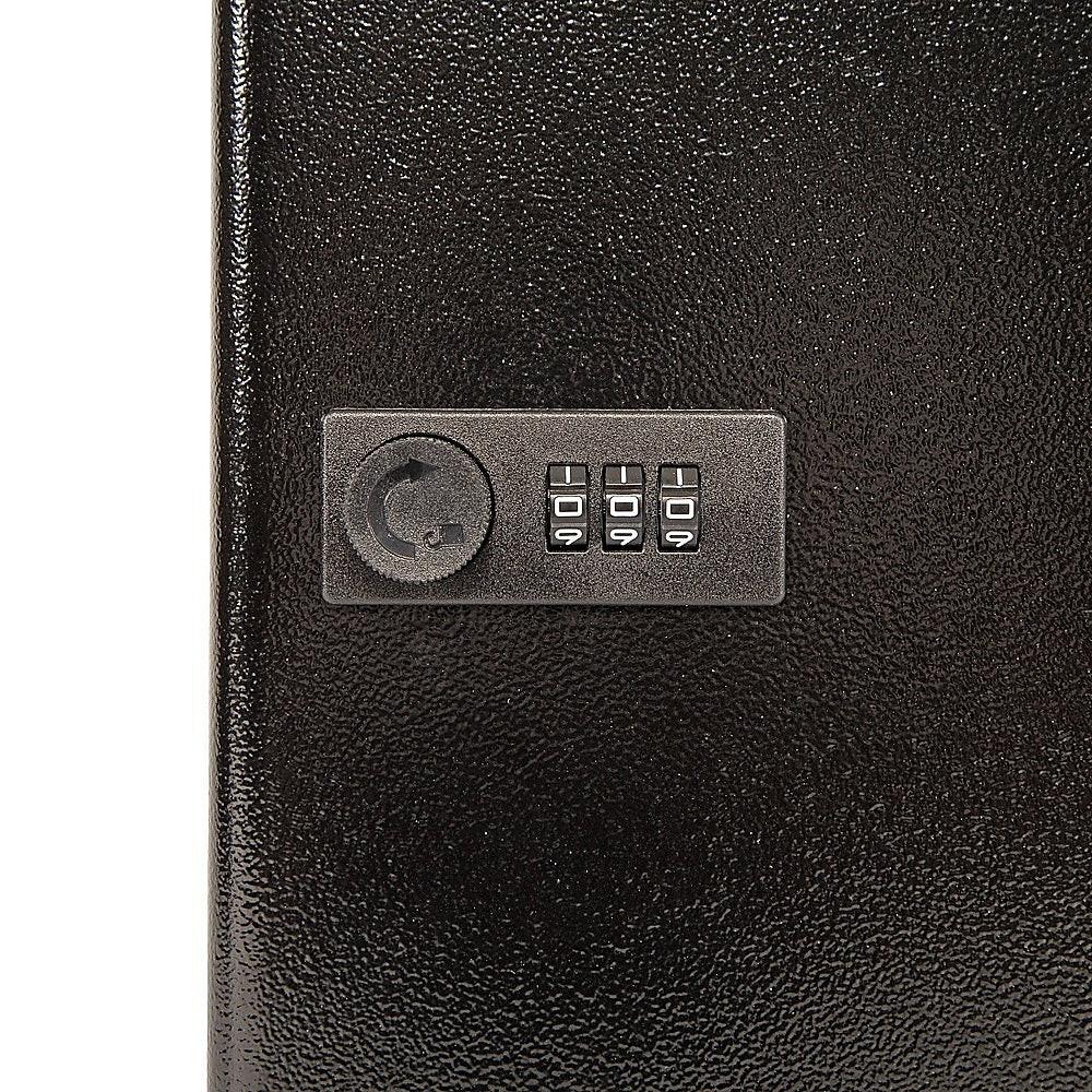 Key Cabinet Lock Box â 72 Key Capacity Wall Mount Secure Storage Organizer.