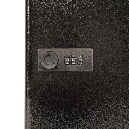Key Cabinet Lock Box â 72 Key Capacity Wall Mount Secure Storage Organizer.