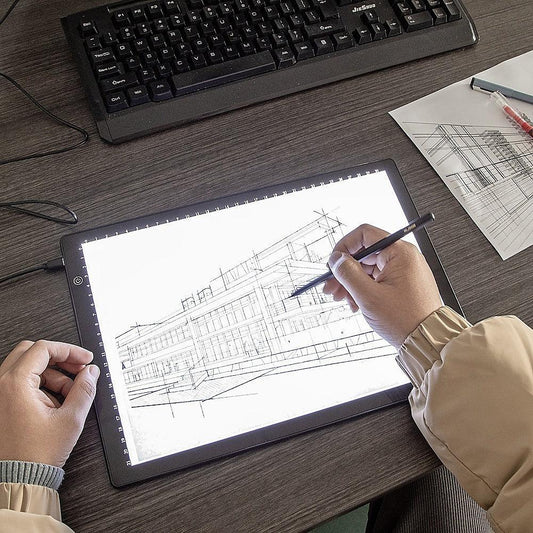 A4 LED Light Tracing Box Drawing Pad for Sketching Animation Art.