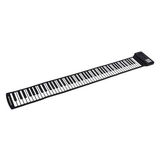 88 Key Portable Foldable Silicone Electronic Keyboard Piano Music.