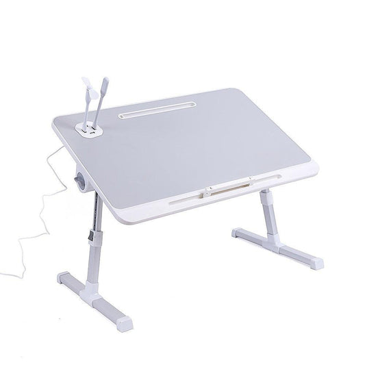 Adjustable Laptop Table Stand Lap Bed Tray for Home Office Use.