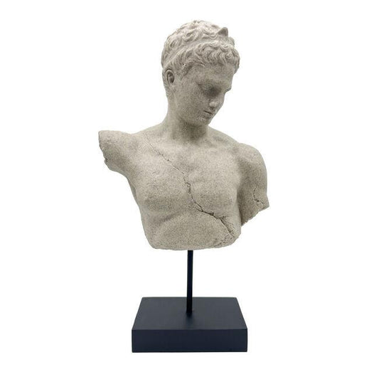 Grecian Bust on Stand 54cm.