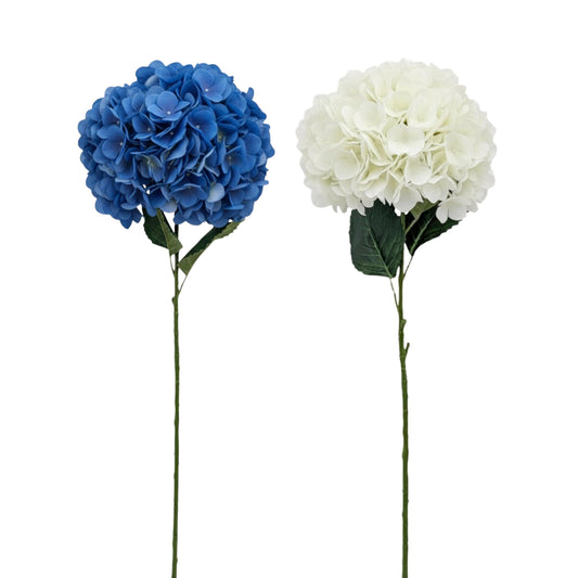 bulk 12 Artificial Hydrangea 25D Head 2 Asst 90cm.